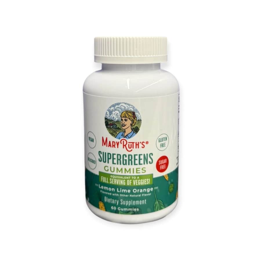 MaryRuth Organics Super Greens Gummies 60-Count Bottle: $12.74