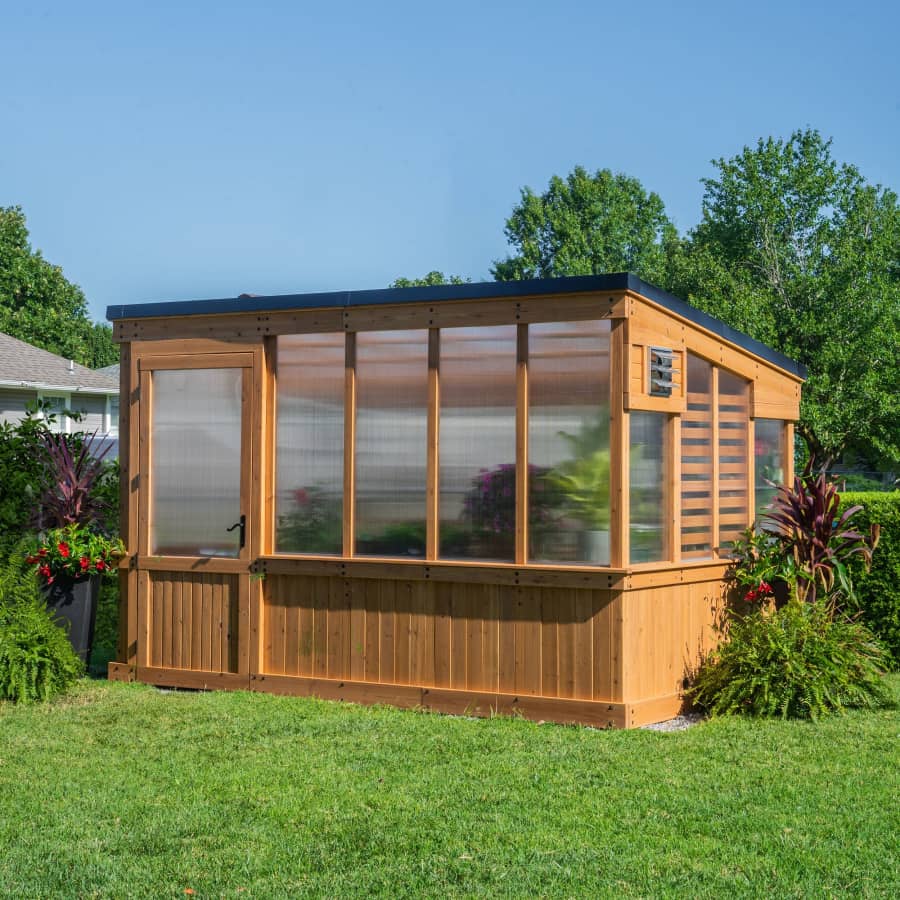 Backyard Discovery 12x7-Foot Zalie Modern Greenhouse: $2,499 Backyard Discovery 12x7-Foot Zalie Modern Greenhouse: $2,499