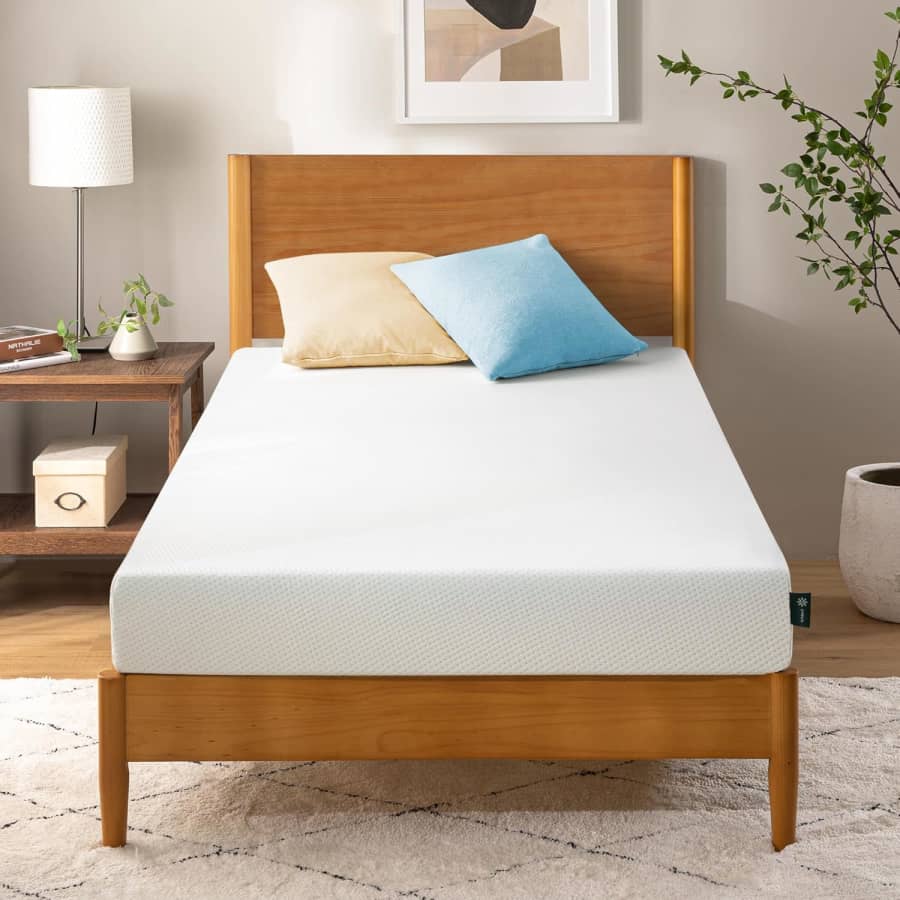 Zinus 5" Green Tea Memory Foam Twin Mattress: $70