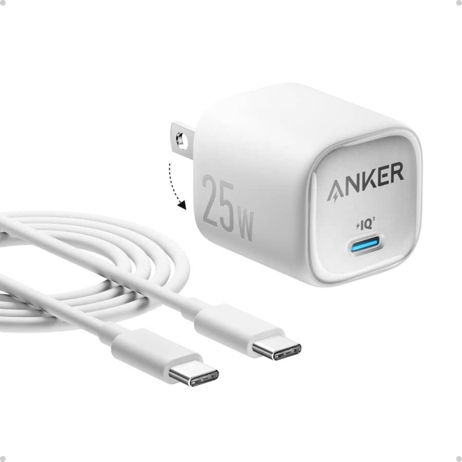 Anker 25W USB-C Charging Block: $7.99