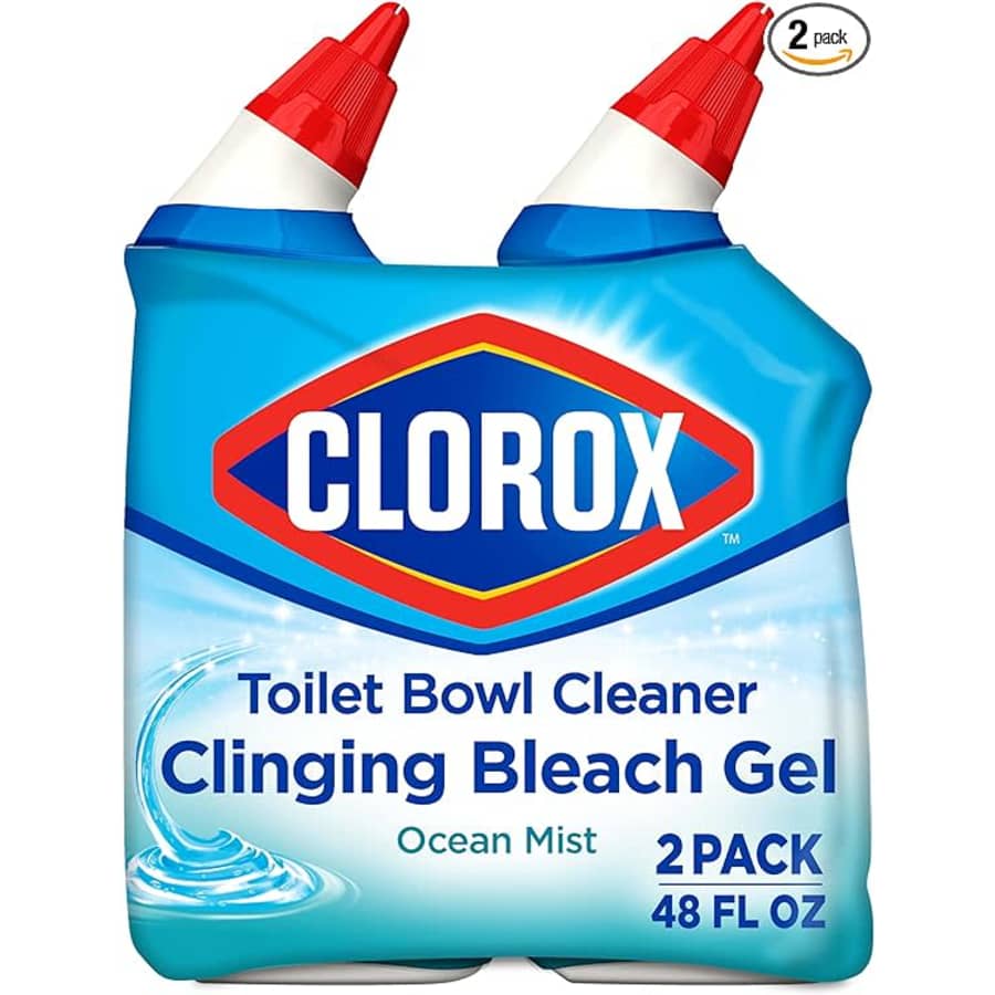 Clorox 24-oz. Toilet Bowl Cleaner 2-Pack: $4.44 w/ subscribe & save Clorox 24-oz. Toilet Bowl Cleaner 2-Pack: $4.44 w/ subscribe & save