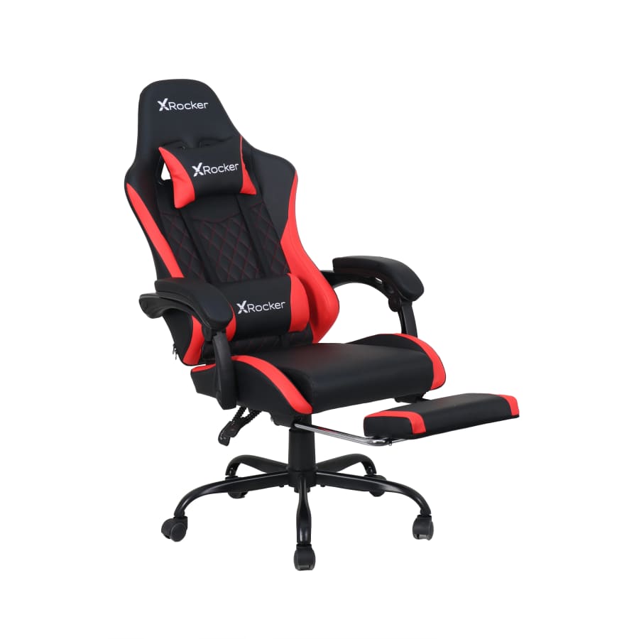 X Rocker Apex PC Gaming Chair w/ Massage Function and Footrest: $98 X Rocker Apex PC Gaming Chair w/ Massage Function and Footrest: $98