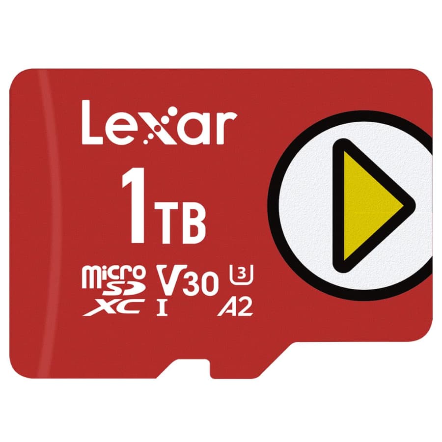 Lexar 1TB PLAY microSDXC Memory Card: $63.88 Lexar 1TB PLAY microSDXC Memory Card: $63.88