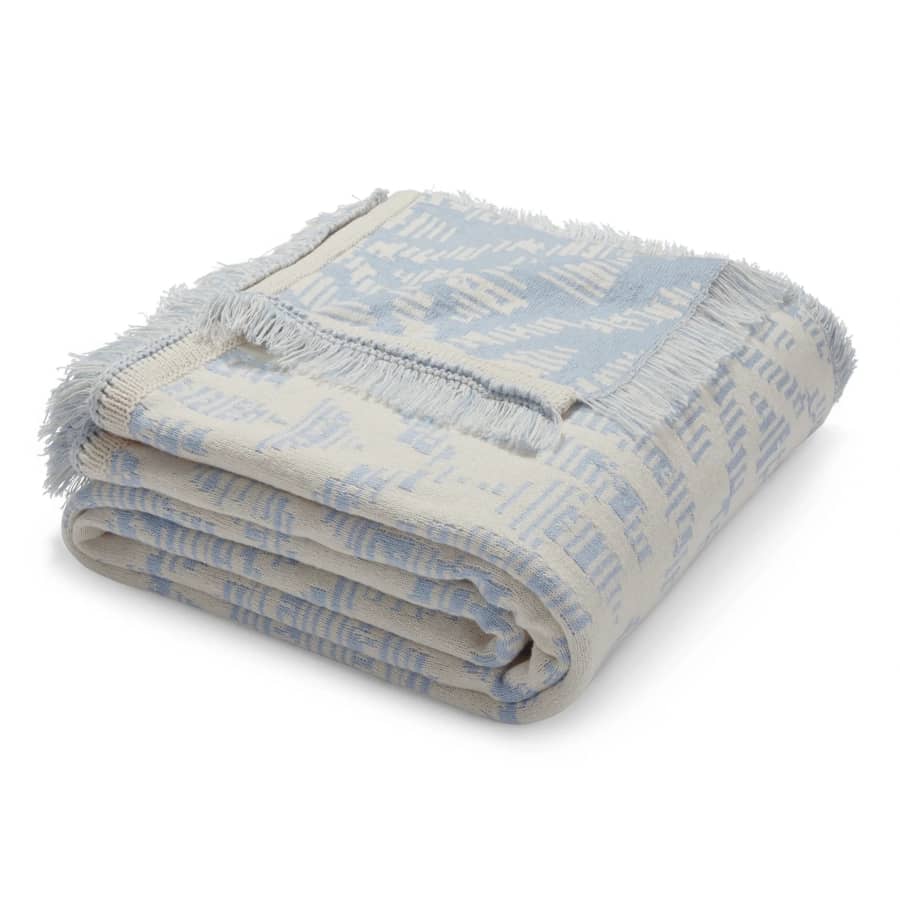 Mainstays 50x60" Savine Ikat Cotton Blend Jacquard Knit Tapestry Throw: $5 Mainstays 50x60" Savine Ikat Cotton Blend Jacquard Knit Tapestry Throw: $5