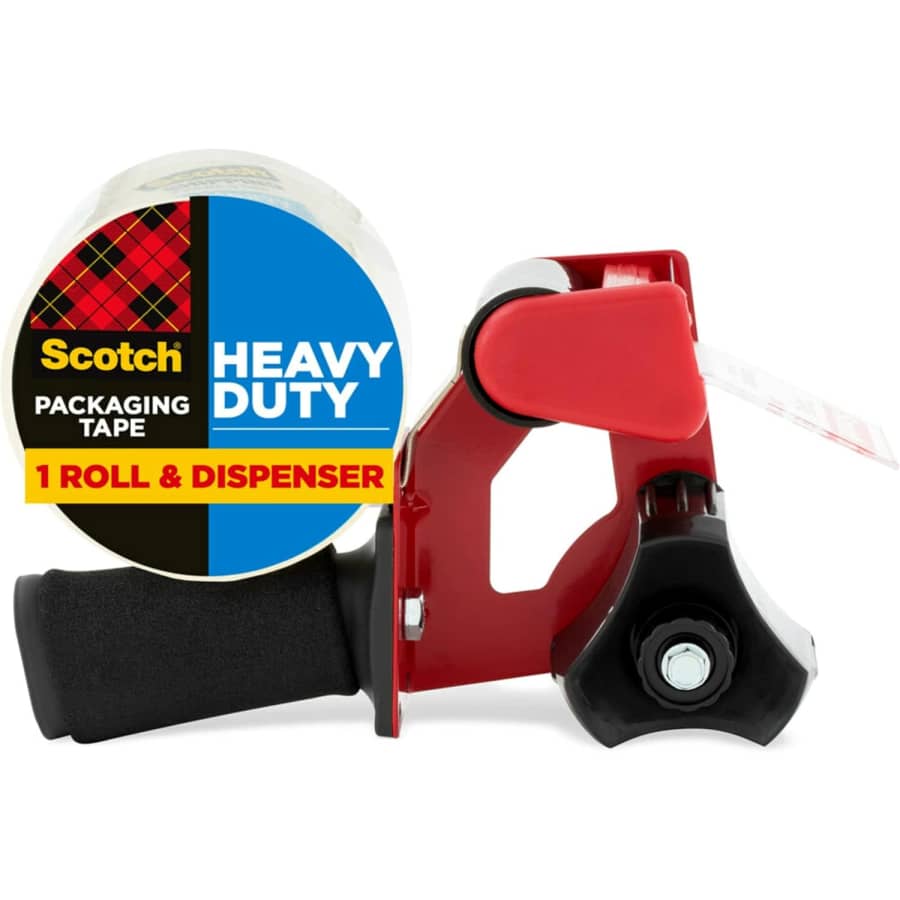 Scotch Heavy Duty Packaging Tape w/ Dispenser: $6.39 Scotch Heavy Duty Packaging Tape w/ Dispenser: $6.39
