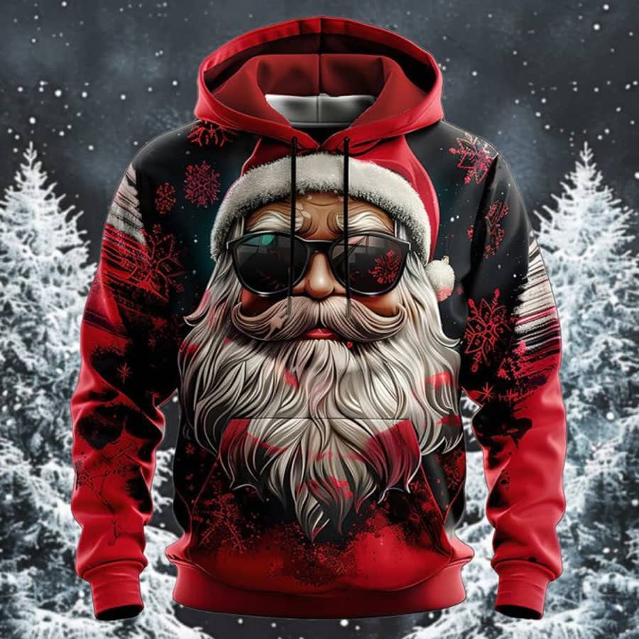 Koulb Men's Santa Claus Hoodie: $11