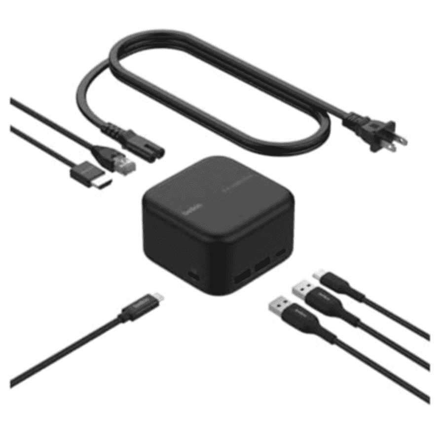 Belkin Connect USB-C 6-in-1 Core GaN Dock: $30