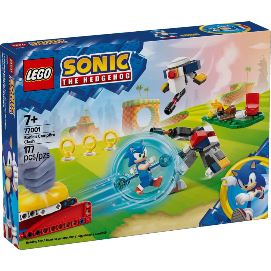 LEGO Sonic the Hedgehog: Sonic's Campfire Clash Building Kit: $15.99