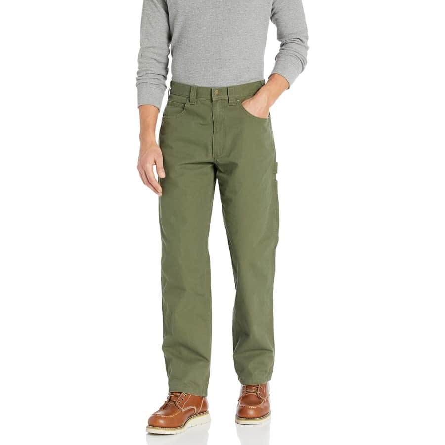 Amazon Essentials Men's Relaxed-Fit Carpenter Utility Pants: $16