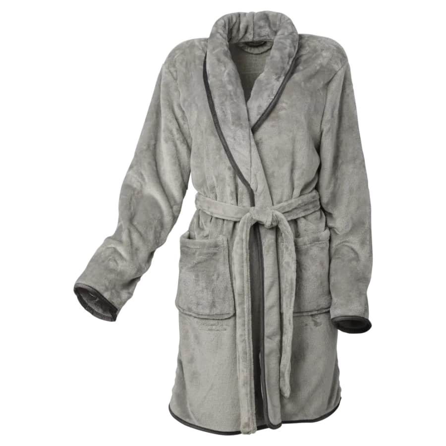 Ardour Pipe Hem Velvet Robe: $15 Ardour Pipe Hem Velvet Robe: $15