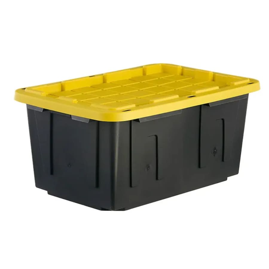 Project Source Commander 27-Gallon Heavy Duty Tote w/ Lid: $7.98 for members in cart