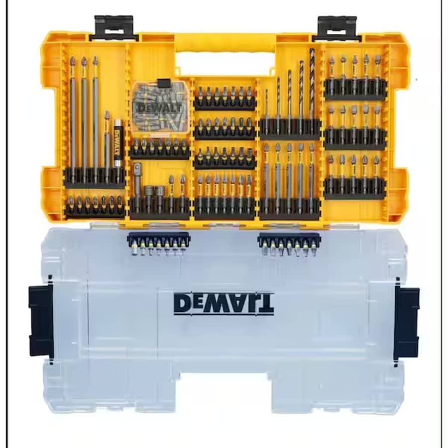 DeWalt 120-Piece Maxfit Ultra Steel Drill and Driving Bit Set: $30