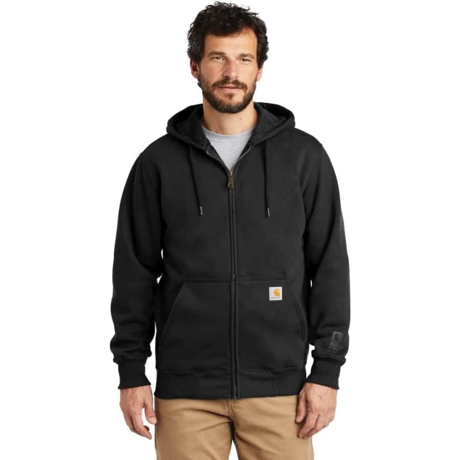 Carhartt Men's Tall Rain Defender Paxton Heavyweight Hooded Zip Sweatshirt: $49