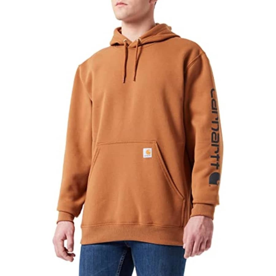 Carhartt Men's Loose Fit Midweight Hooded Sweatshirt: $41 Carhartt Men's Loose Fit Midweight Hooded Sweatshirt: $41