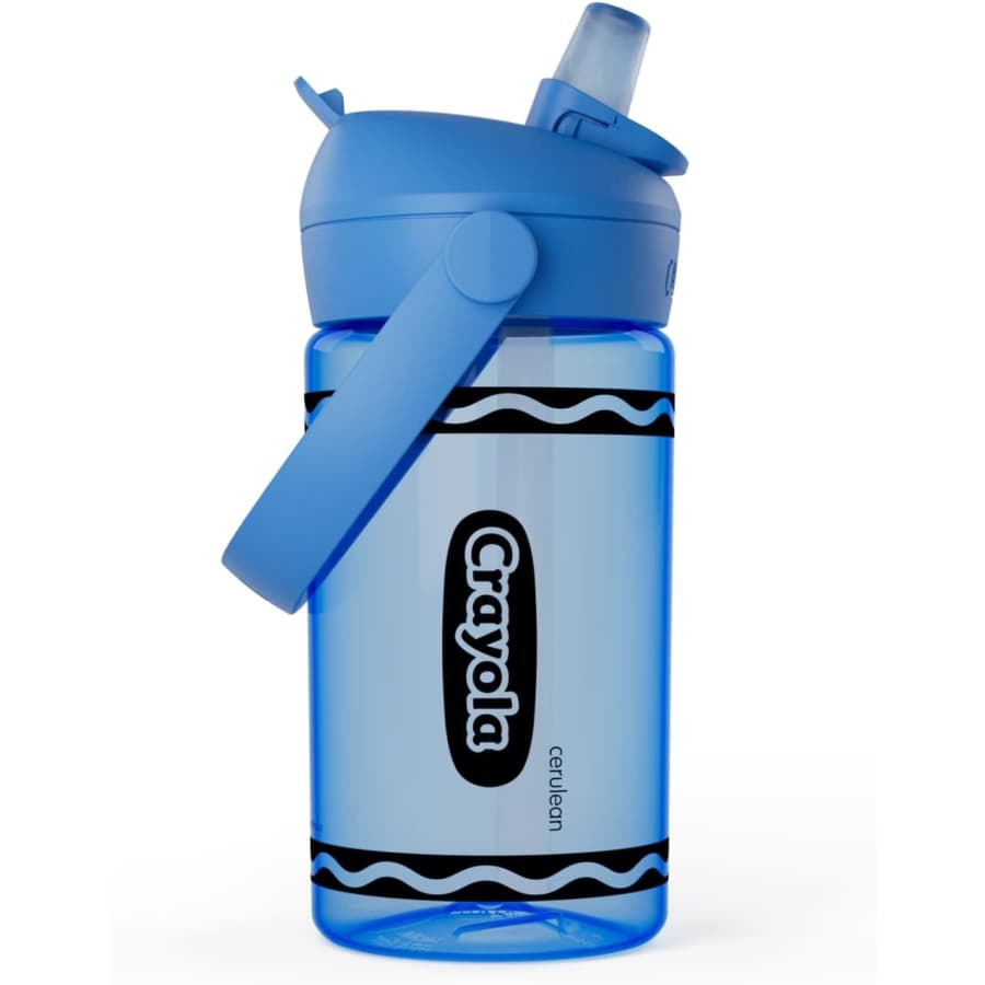 CamelBak Crayola 14-oz. Flip Straw Kids Water Bottle: $10