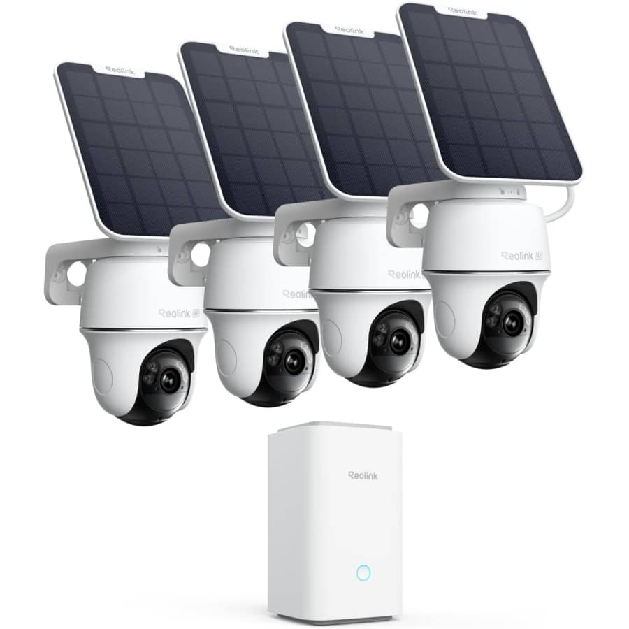 Reolink 4K Solar Security Camera System: $449.99