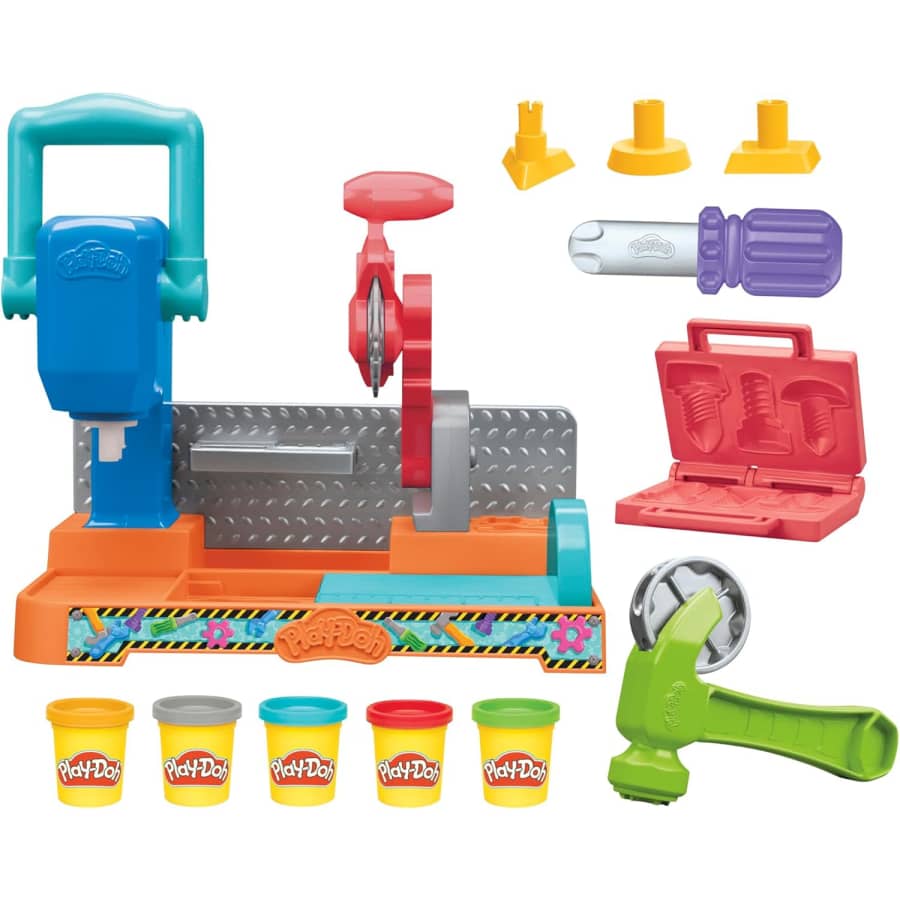 Play-Doh Stamp & Saw Tool Bench Playset: $10.19