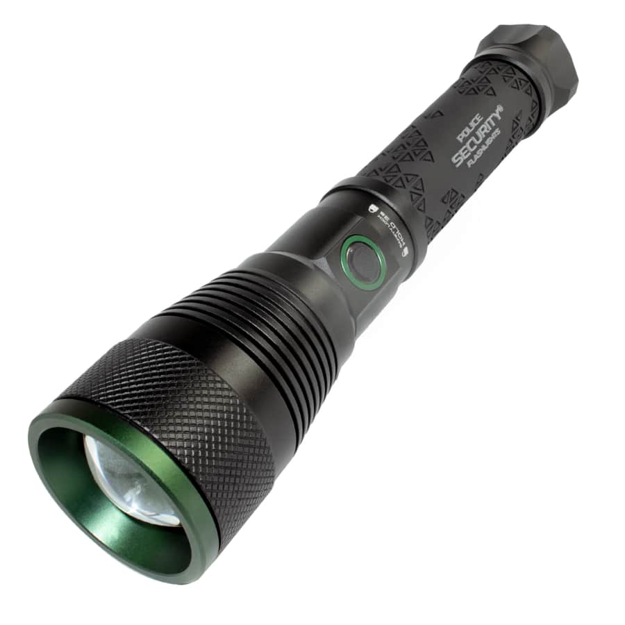 Police Security Skylar-R 4,500-Lumen LED Rechargeable Flashlight: $39.98