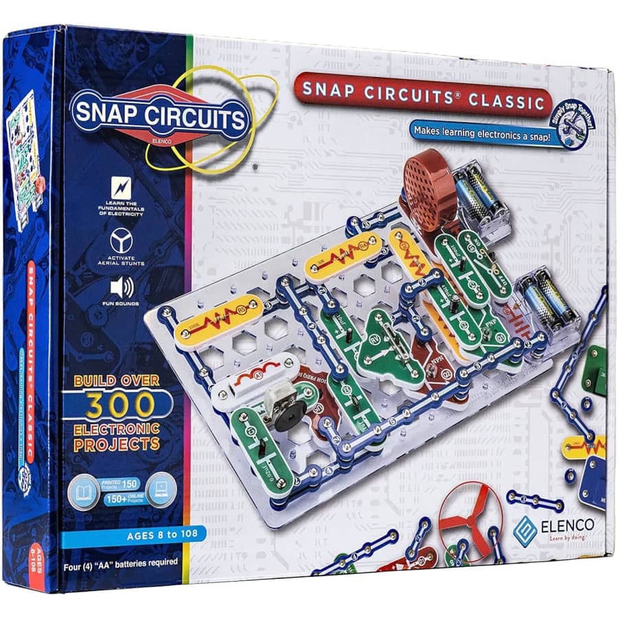 Snap Circuits Classic Electronics Exploration Kit: $46.88