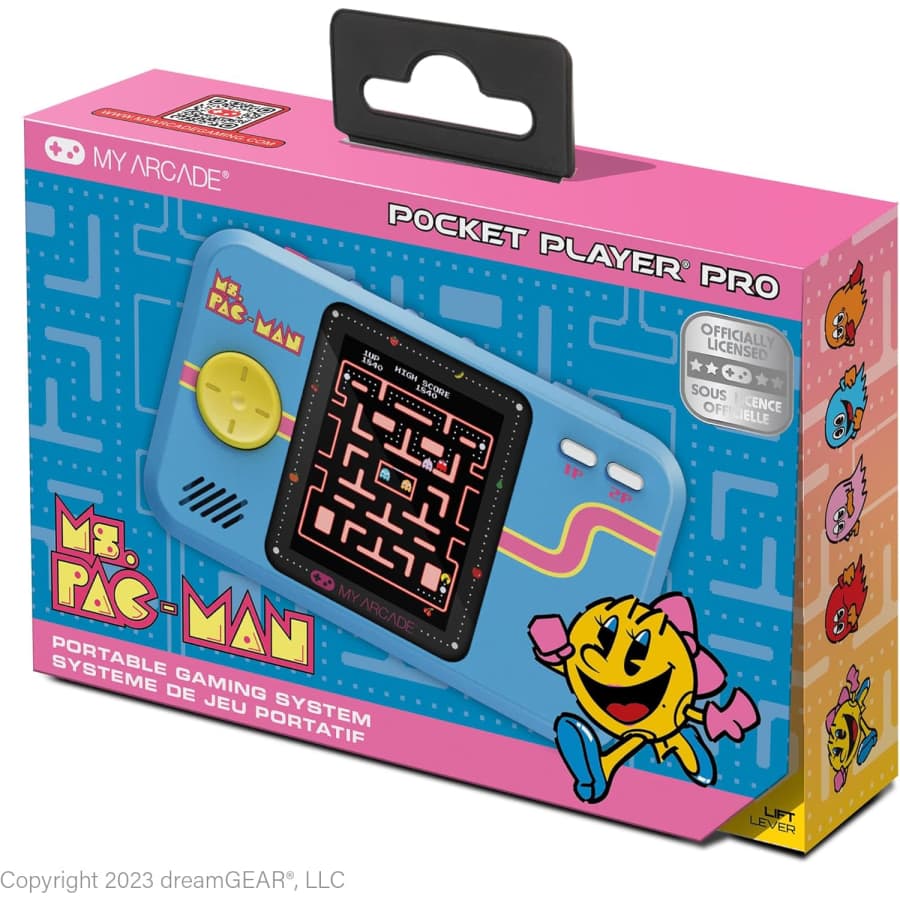 My Arcade Ms. Pac-Man Pocket Player Pro: $21.37 My Arcade Ms. Pac-Man Pocket Player Pro: $21.37