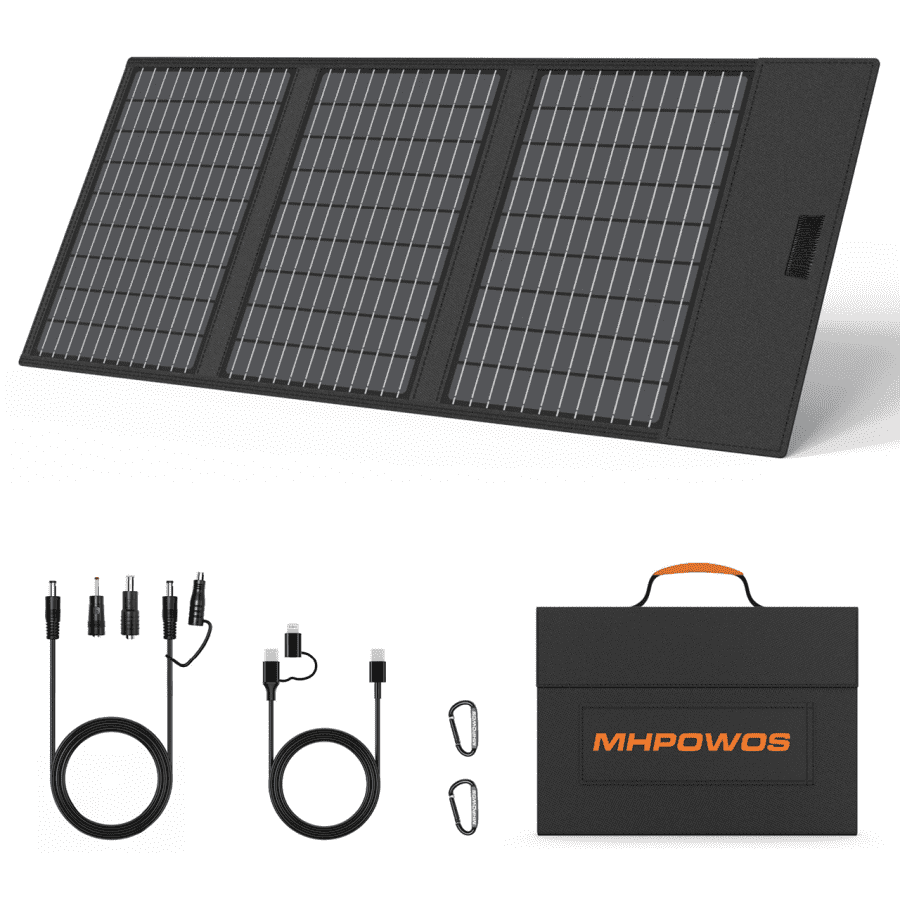45W Portable Solar Panel: $38