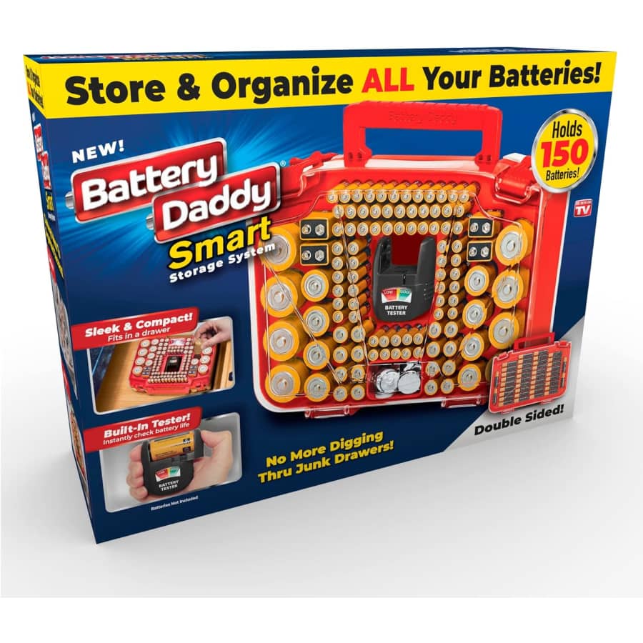 Ontel Battery Daddy Smart Storage System: $9.88 Ontel Battery Daddy Smart Storage System: $9.88