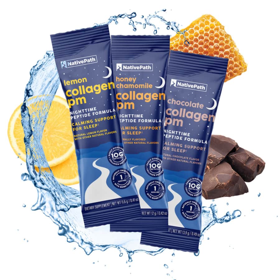 NativePath Collagen PM Variety Pack Sample + 2 Bonus Gifts: Free, just pay shipping