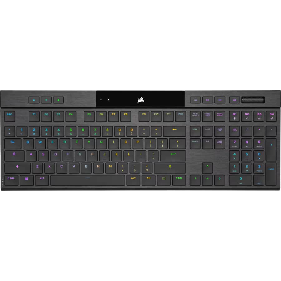Corsair K100 Air Wireless RGB Mechanical Cherry MX Ultra Gaming Keyboard: $129.99