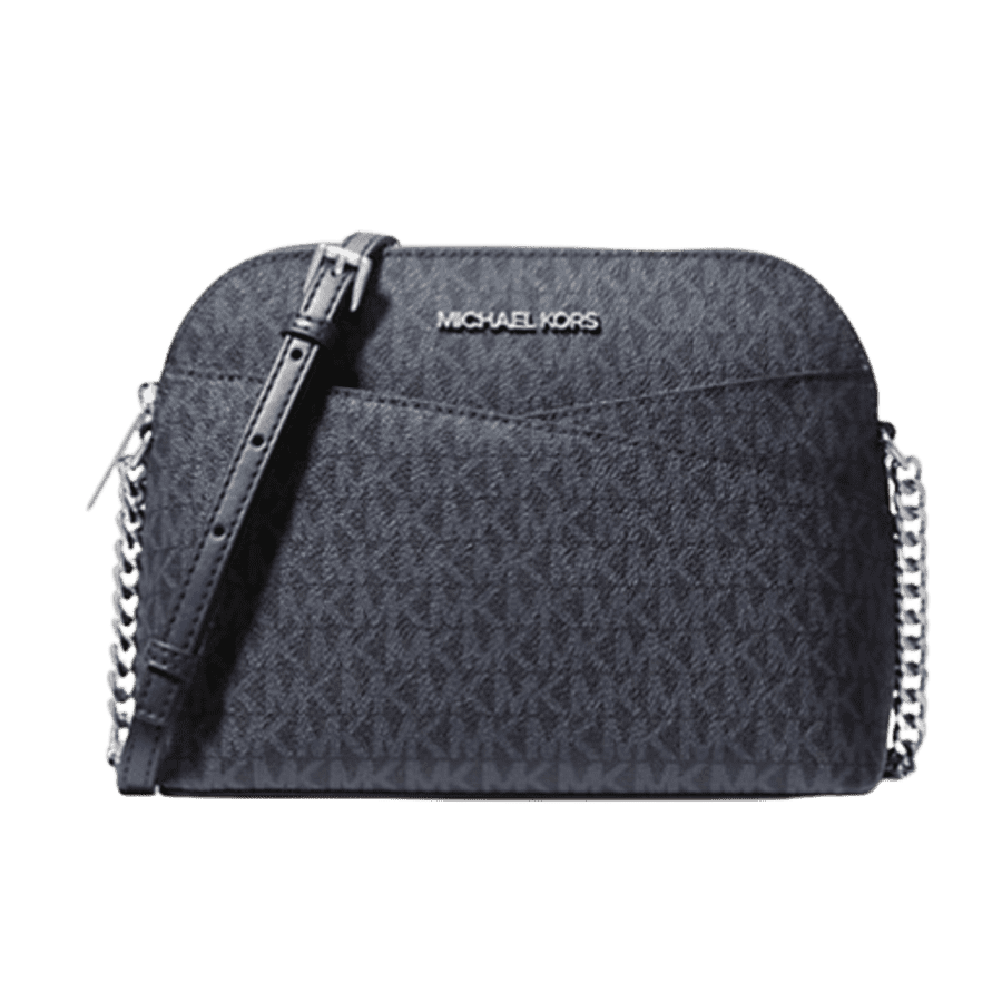 Michael Kors Jet Set Travel Medium Signature Logo Dome Crossbody Bag: $59 Michael Kors Jet Set Travel Medium Signature Logo Dome Crossbody Bag: $59