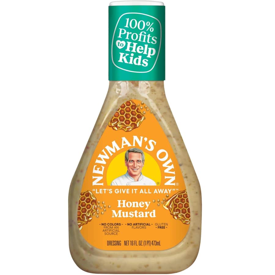 Newman's Own 16-oz. Honey Mustard Salad Dressing: $3.95
