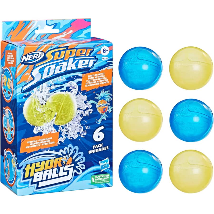Nerf Super Soaker Hydro Balls 6-Pack: $4.26 Nerf Super Soaker Hydro Balls 6-Pack: $4.26