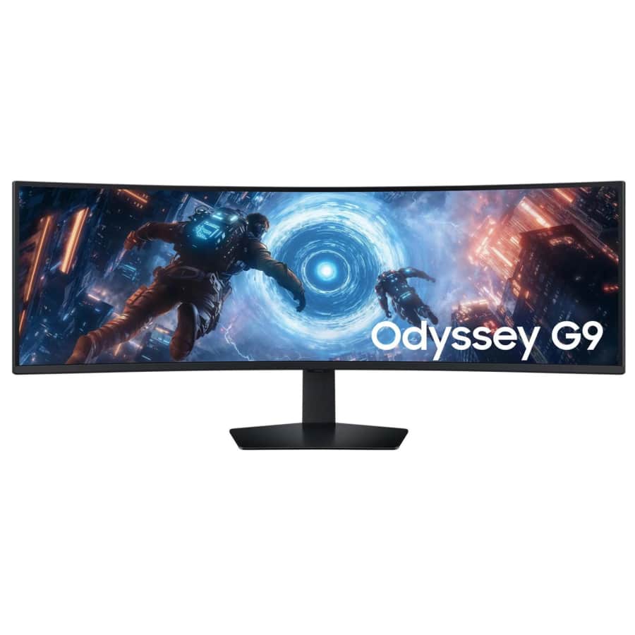 Samsung Odyssey G9 G91F 49" Dual 1440p HDR Curved 144Hz Gaming Monitor: $830 w/ 1-yr Samsung Care+ for $1 Samsung Odyssey G9 G91F 49" Dual 1440p HDR Curved 144Hz Gaming Monitor: $830 w/ 1-yr Samsung Care+ for $1