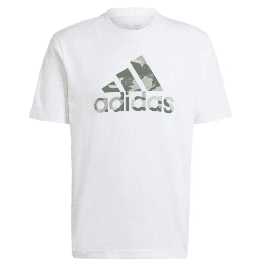 adidas Men's Camo Badge of Sport Graphic T-Shirt: $7