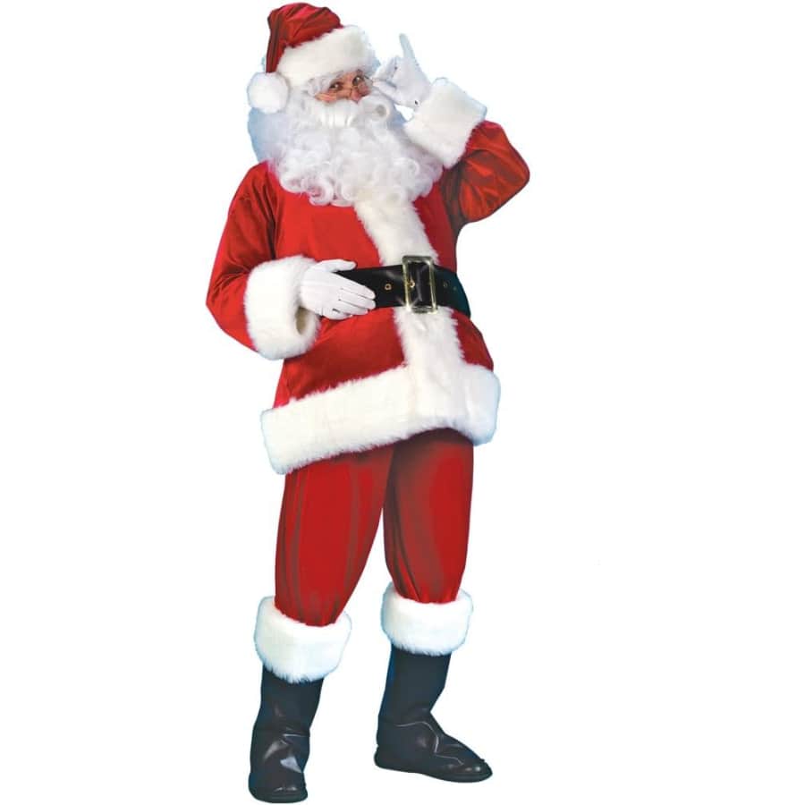 Santa Claus Costume 7-Piece Set: $23.49
