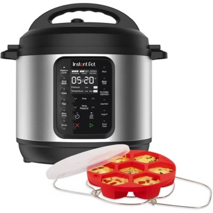 Instant Pot 6-Qt. 9-in-1 Pressure Cooker Bundle: $70