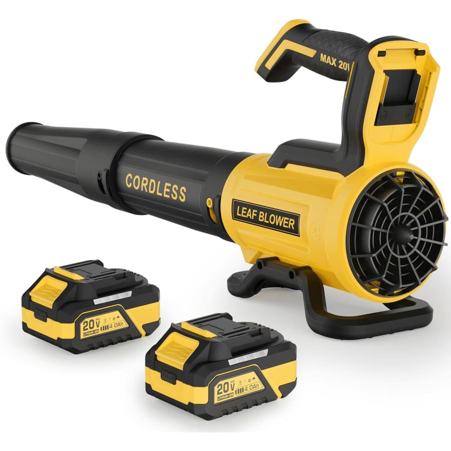 Cordless Leaf Blower w/ 2 4.0Ah Batteries: $60 Cordless Leaf Blower w/ 2 4.0Ah Batteries: $60
