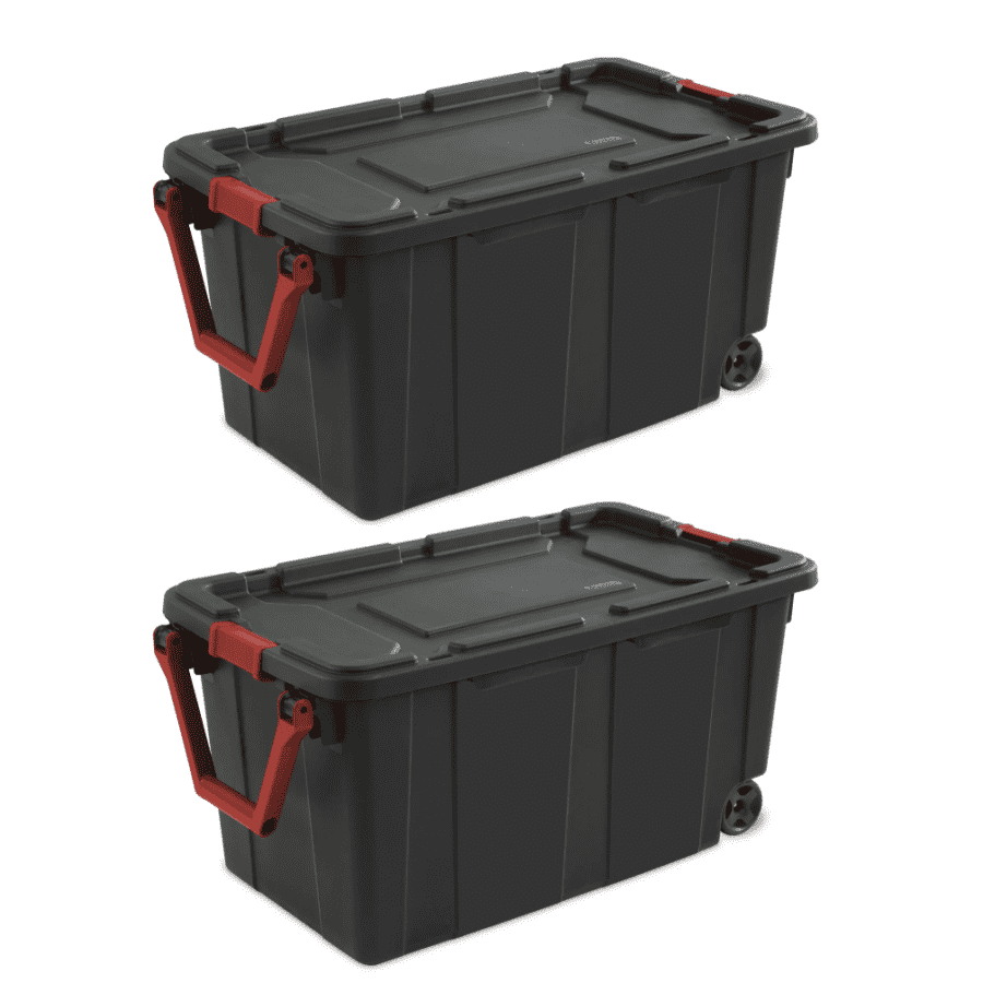 Sterilite 40-Gallon Industrial Storage Tote 2-Pack: $38 Sterilite 40-Gallon Industrial Storage Tote 2-Pack: $38