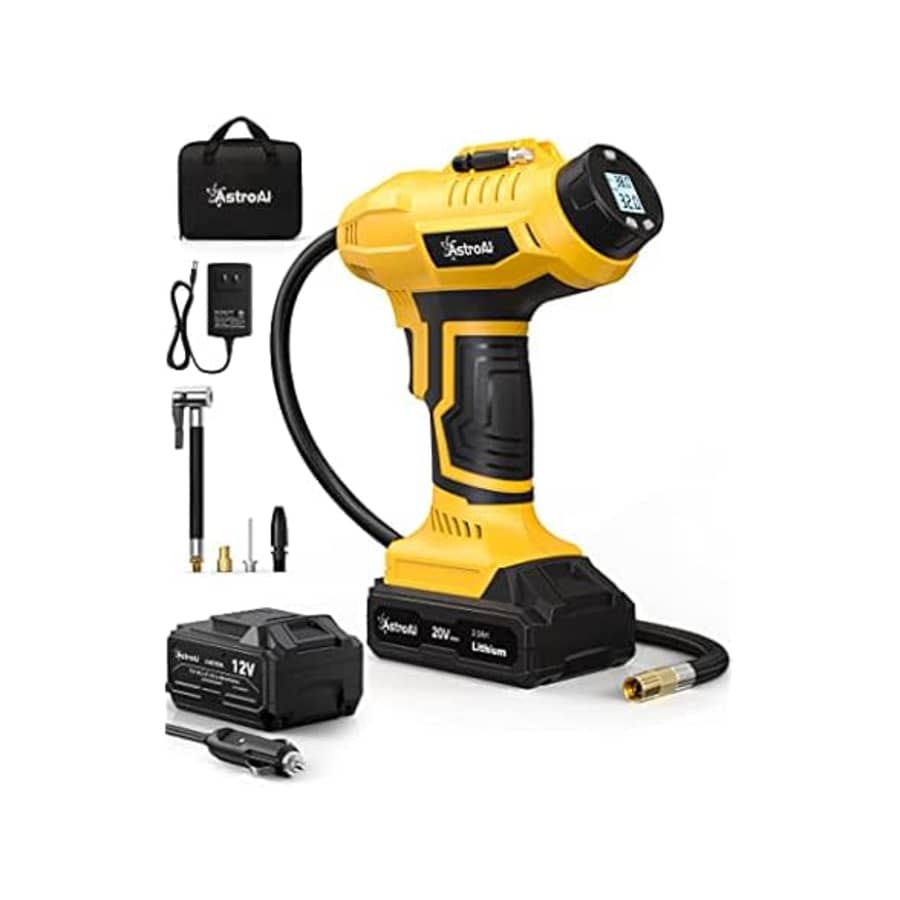 AstroAI Cordless Tire Inflator: $40 AstroAI Cordless Tire Inflator: $40
