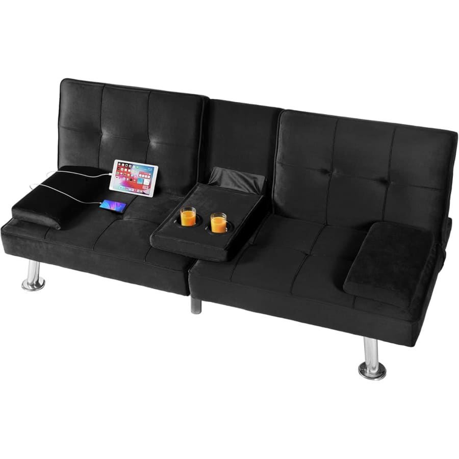 Flexispot XCT3 Futon Sofa Bed with Charging Ports: $115.59