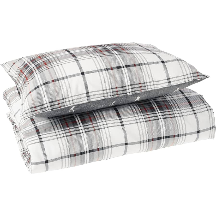 Eddie Bauer 100% Cotton Twin Duvet Cover Set: $26.99 Eddie Bauer 100% Cotton Twin Duvet Cover Set: $26.99