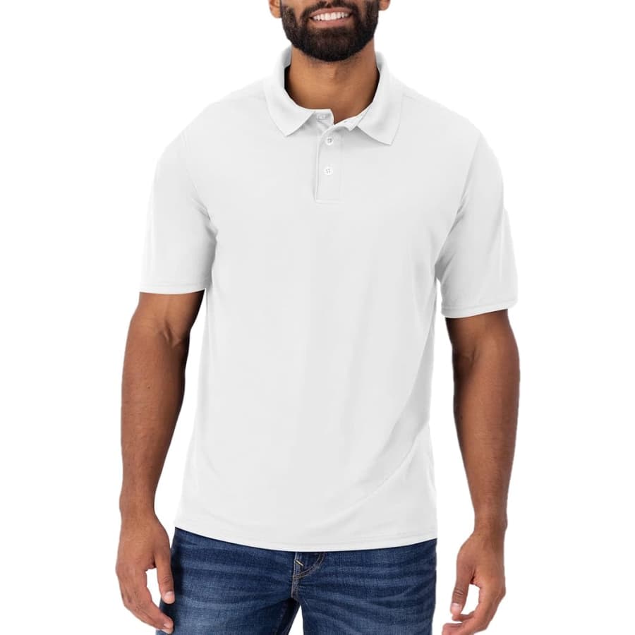 Hanes Men's Cool Dri Polo Shirt: $10 Hanes Men's Cool Dri Polo Shirt: $10