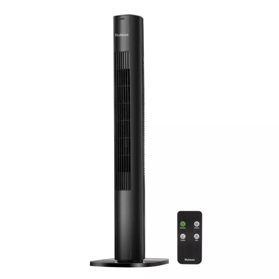 Holmes 36" Digital Tower Oscillating Fan: $15