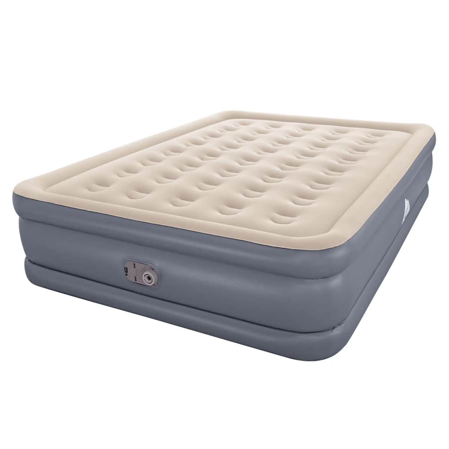 Ozark Trial Essential Comfort 18" Queen Air Mattress with Built-in AC Pump: $32 Ozark Trial Essential Comfort 18" Queen Air Mattress with Built-in AC Pump: $32