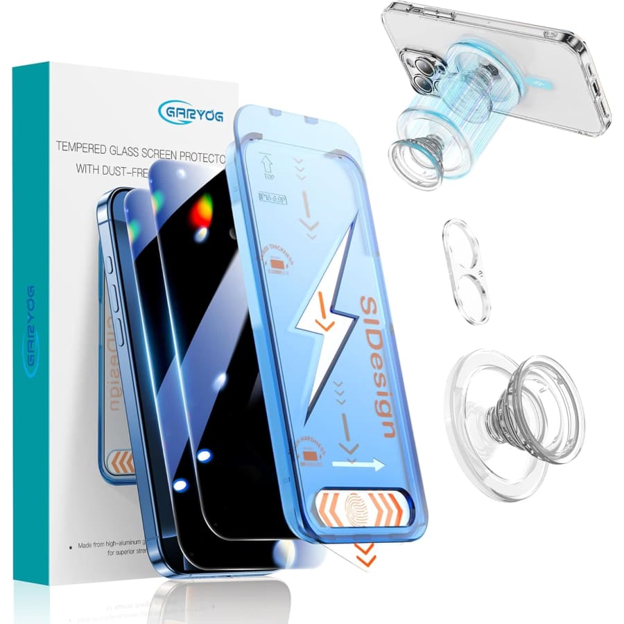Garyog 9H Tempered Glass Privacy Screen Protector for iPhone 16 Series: $3.42 Garyog 9H Tempered Glass Privacy Screen Protector for iPhone 16 Series: $3.42
