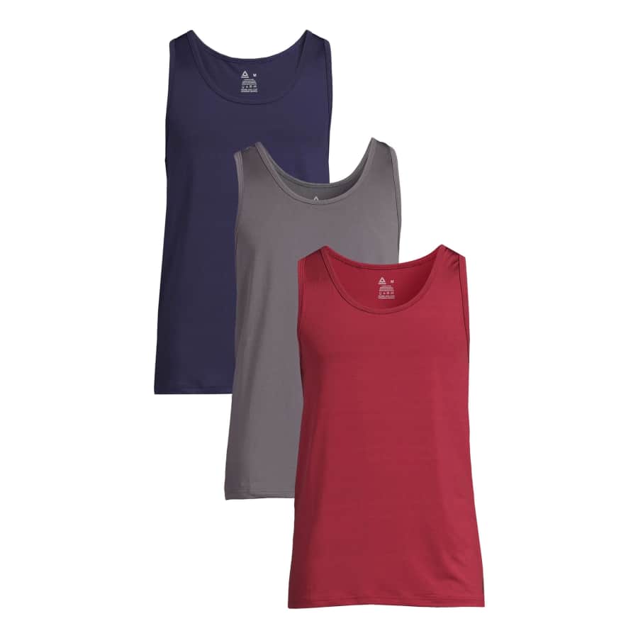 Reebok Men's Performance Tank Top 3-Pack: $8.98 Reebok Men's Performance Tank Top 3-Pack: $8.98