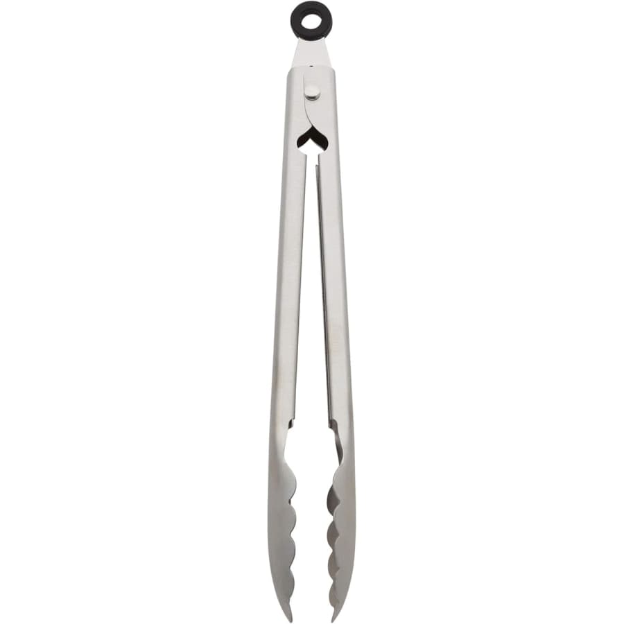 KitchenAid 12" Stainless Steel Utility Tongs: $9.99