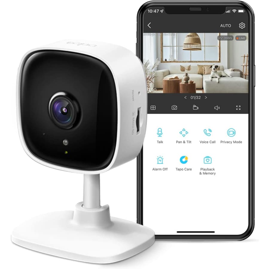 TP-Link Tapo 2K Indoor Security Camera: $16 TP-Link Tapo 2K Indoor Security Camera: $16
