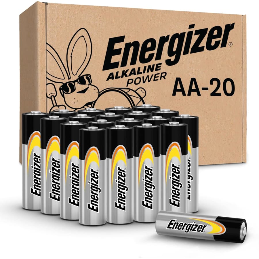 Energizer 20-Count Alkaline Power AA Batteries: $12 w/ Subscribe & Save