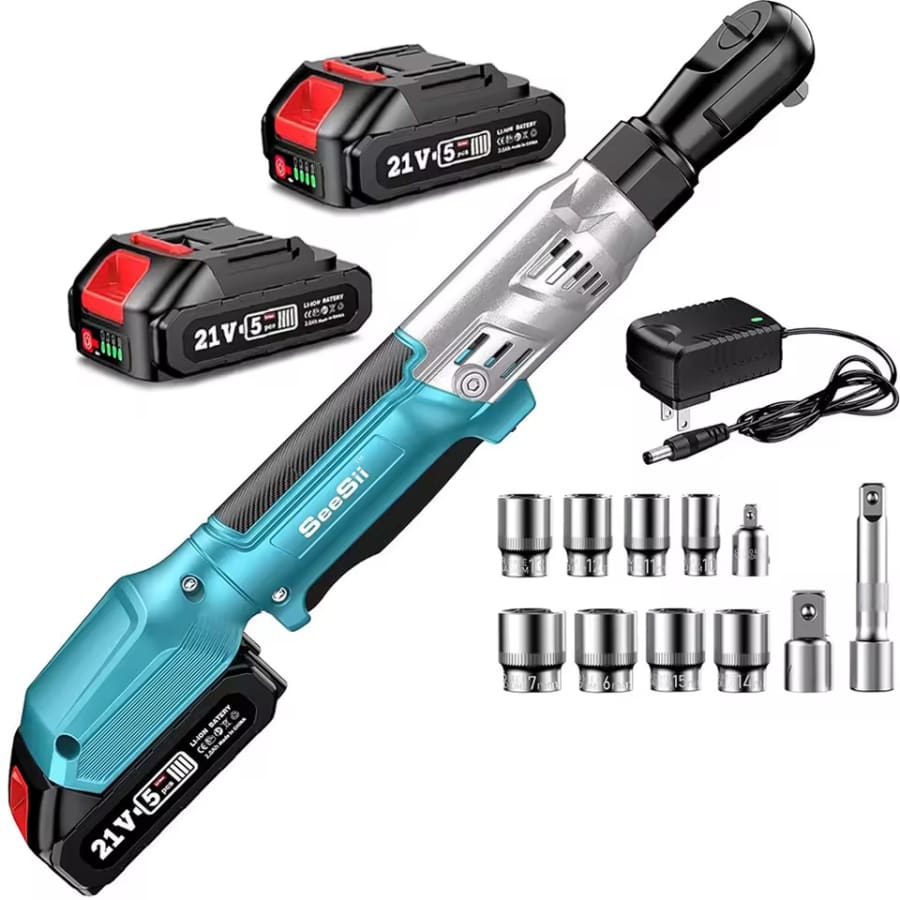 Seesii 21V Cordless 3/8" Electric Ratchet: $57.41