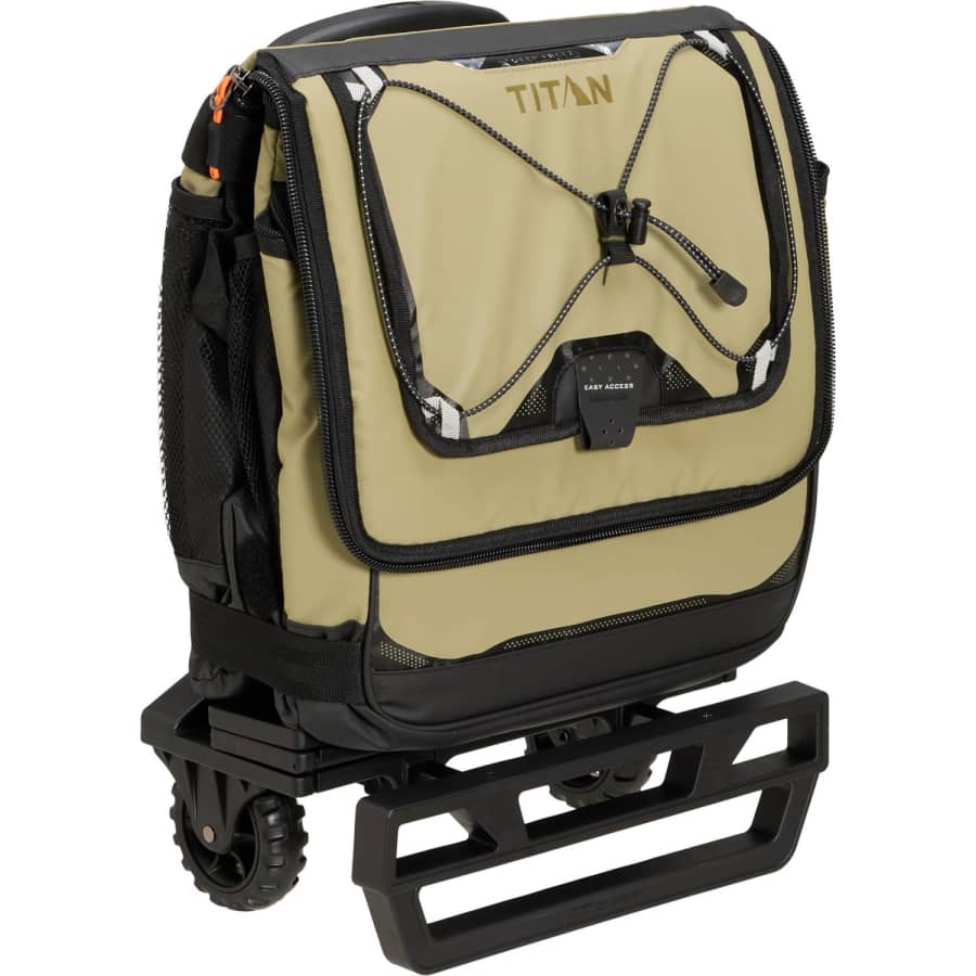 Arctic Zone Titan Deep Freeze 60-Can Collapsible Rolling Cooler: $39.99